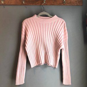 BP - Cropped crew neck sweater